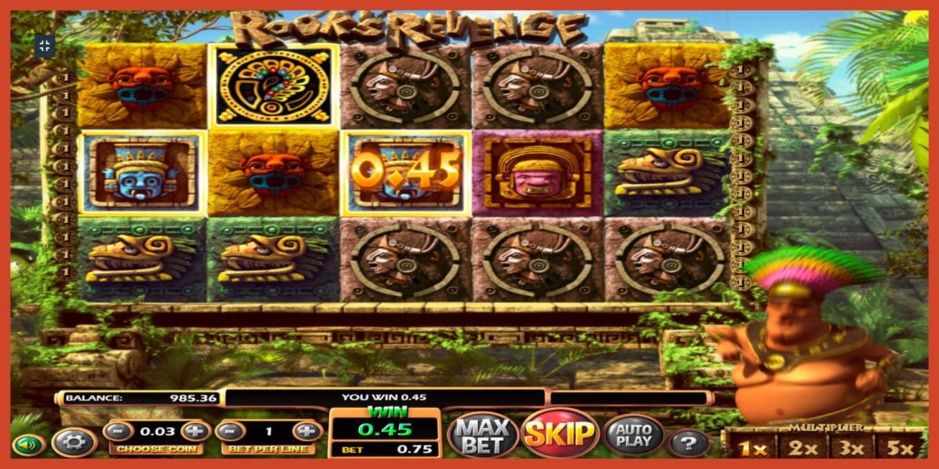 Slot screenshot: Rooks Revenge no deposit, number - 11