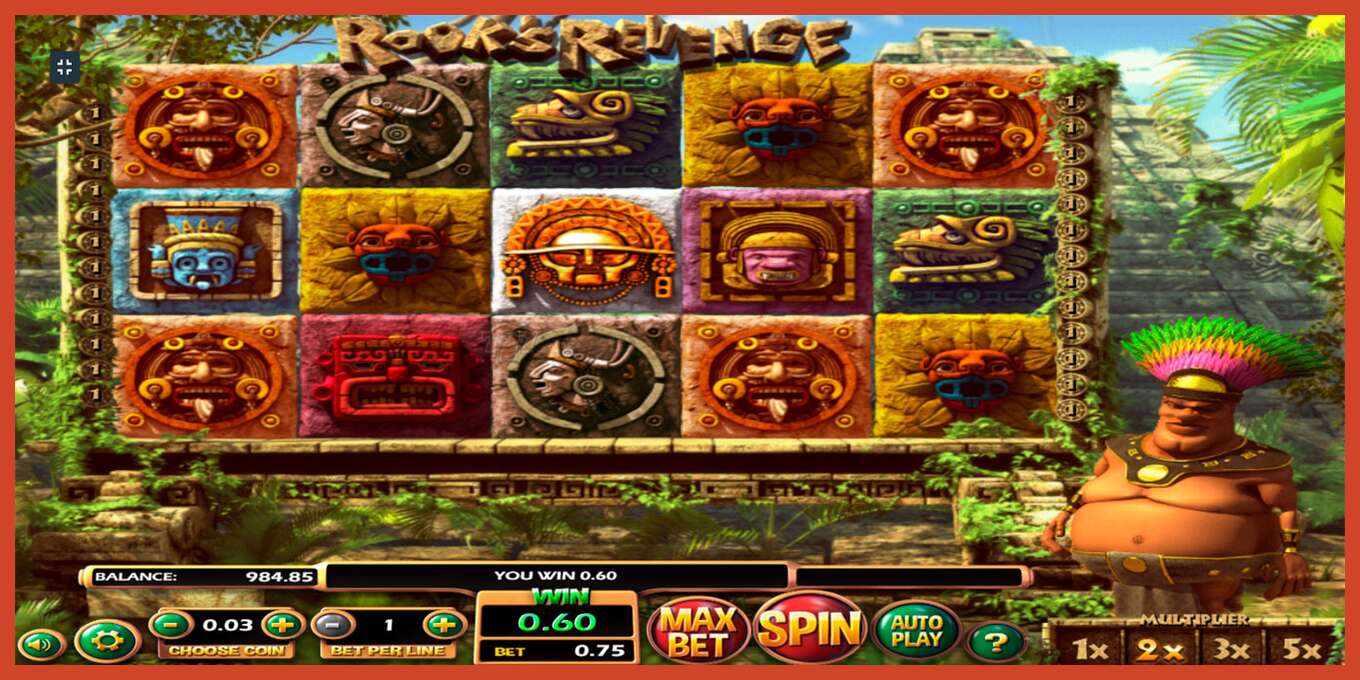 Slot screenshot: Rooks Revenge no deposit, number - 12