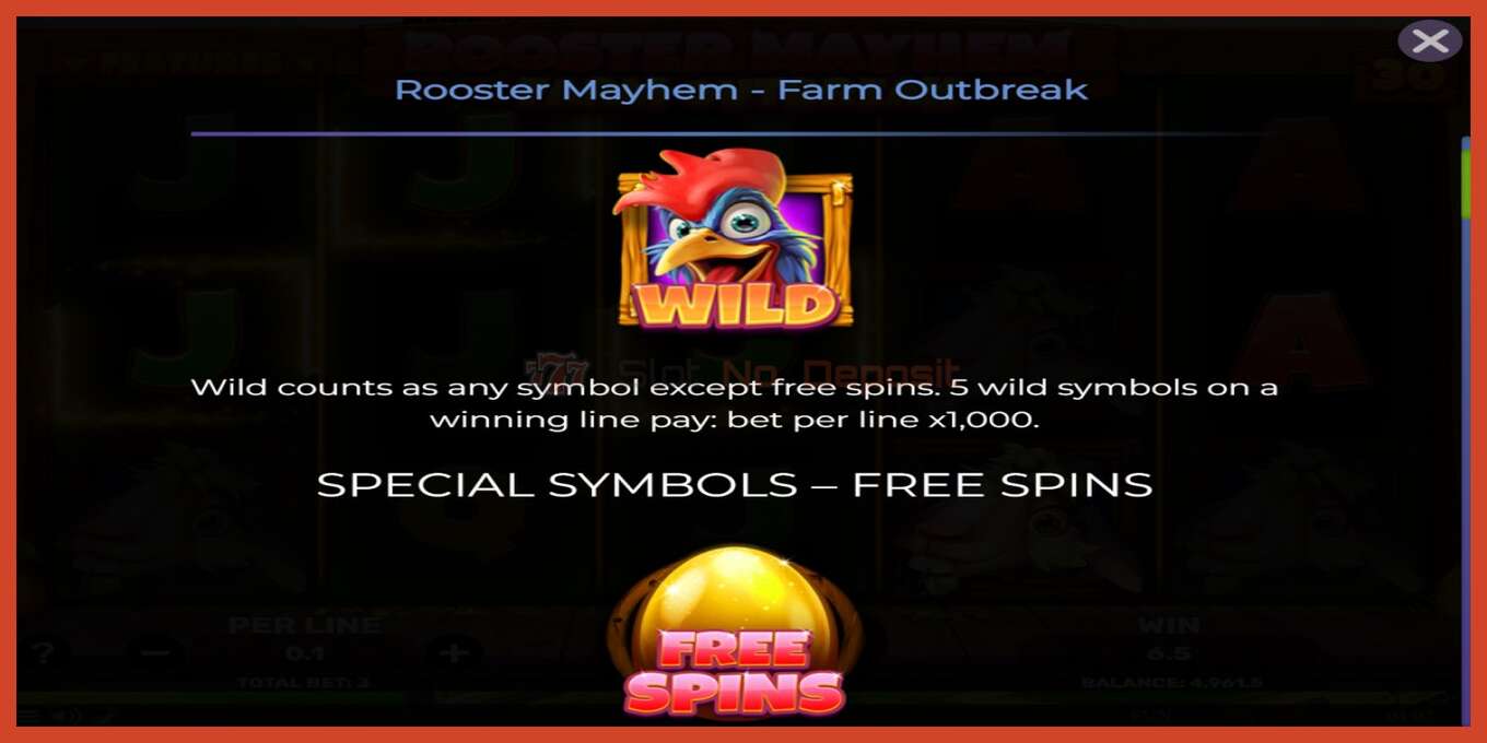 צילום מסך של חריץ: Rooster Mayhem Farm Outbreak ללא פיקדון, מִספָּר - 4