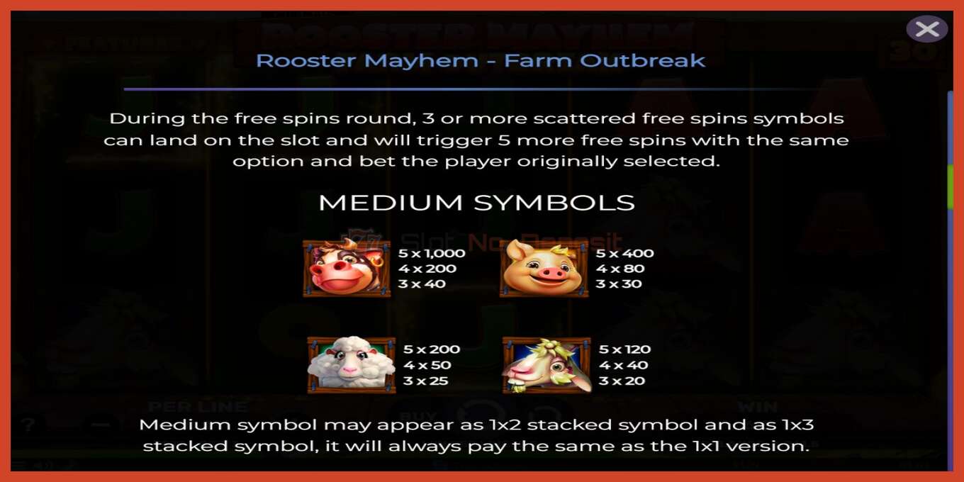 צילום מסך של חריץ: Rooster Mayhem Farm Outbreak ללא פיקדון, מִספָּר - 5