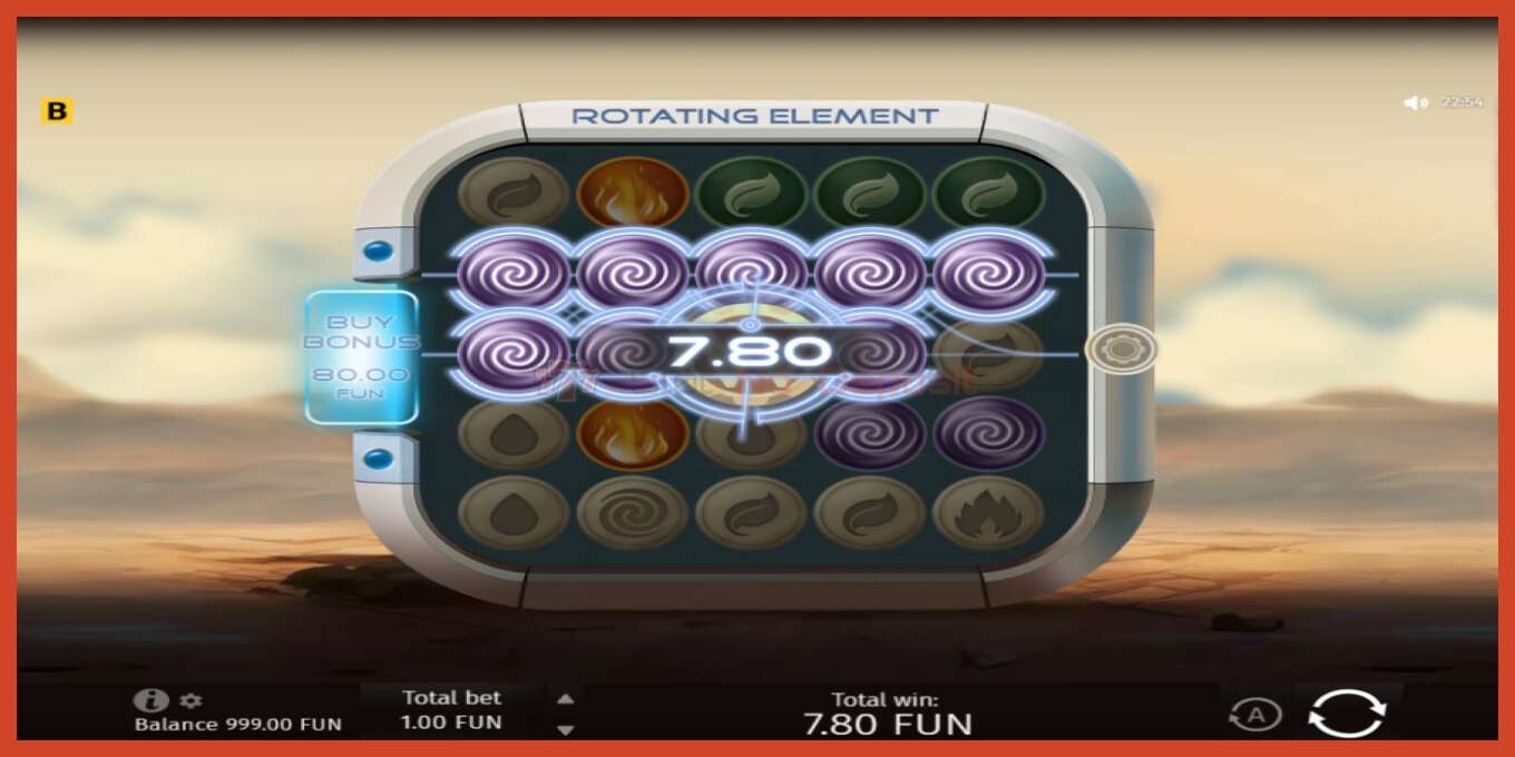 Slot screenshot: Rotating Element hakuna amana, nambari - 2