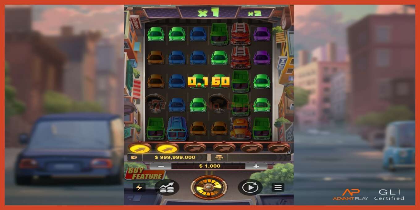 Slot screenshot: Rush Hour Gold no deposit, number - 2