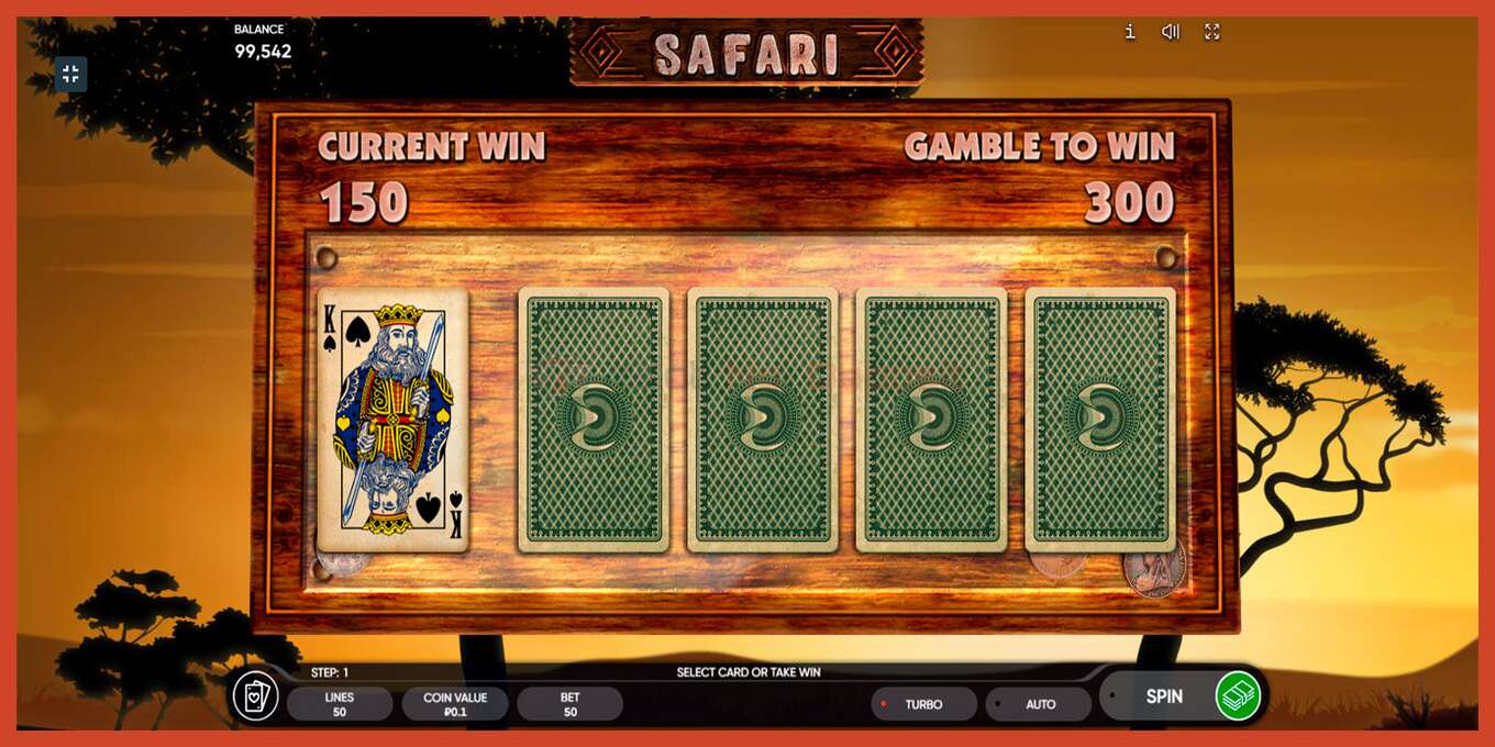 Slot screenshot: Safari no deposit, number - 5