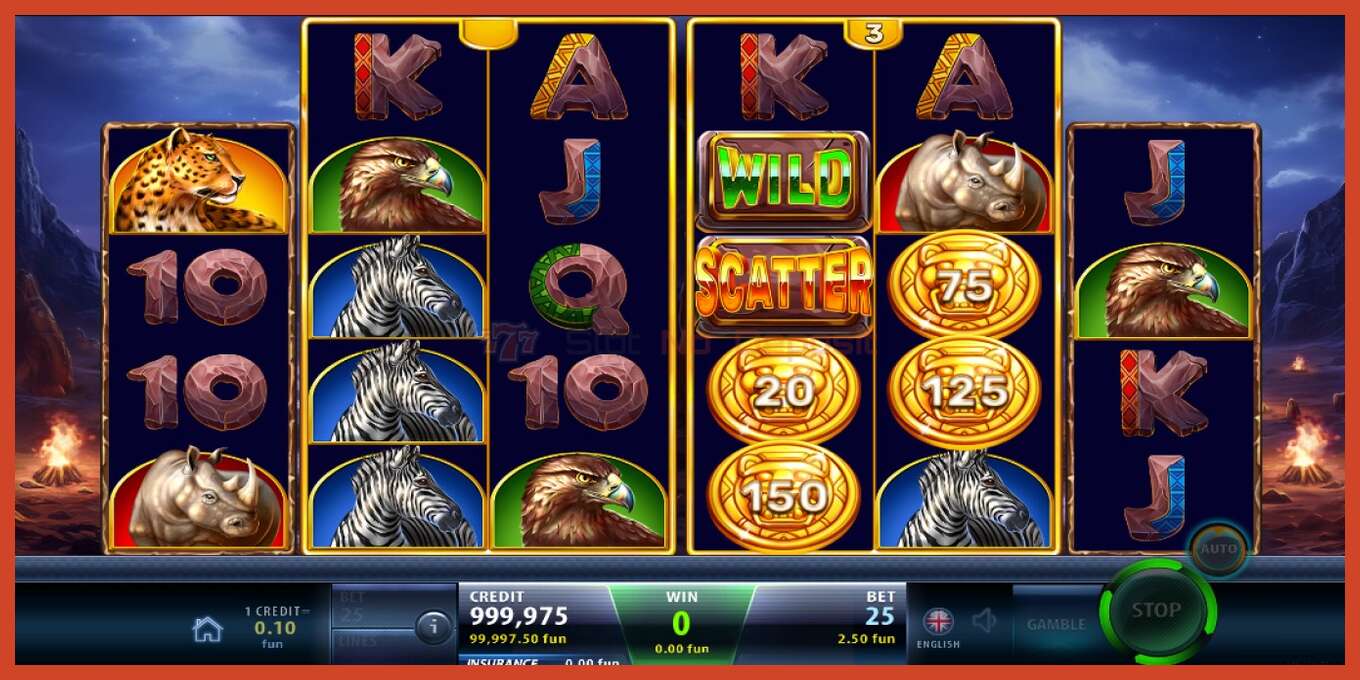 Slot screenshot: Safari Ways Deluxe no deposit, number - 2