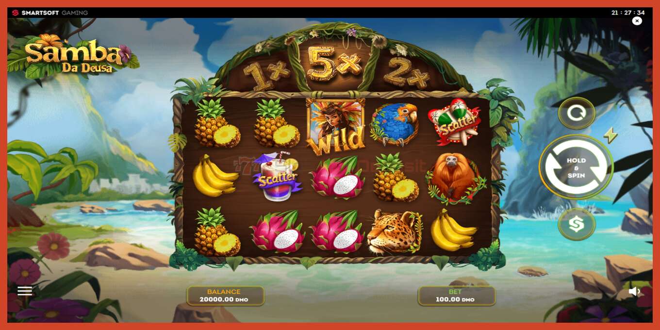 Slot screenshot: Samba Da Deusa no deposit, number - 2