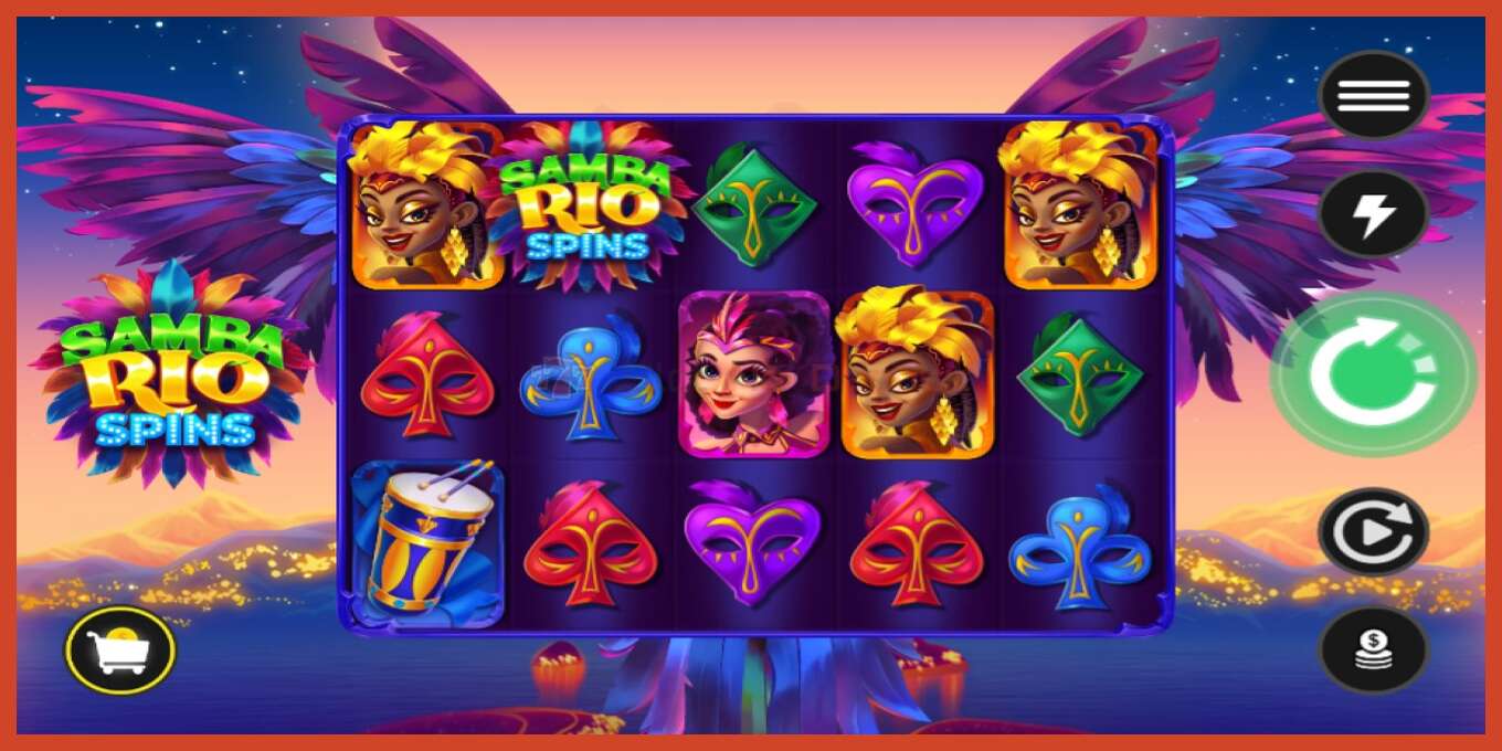 Slot screenshot: Samba Rio Spins no deposit, number - 1