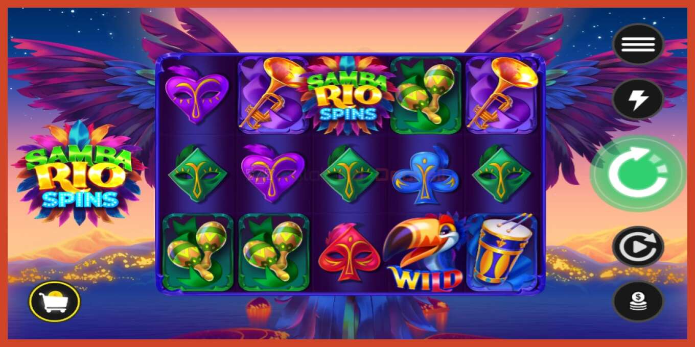 Slot screenshot: Samba Rio Spins no deposit, number - 2