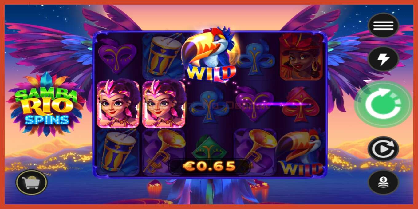 Slot screenshot: Samba Rio Spins no deposit, number - 3