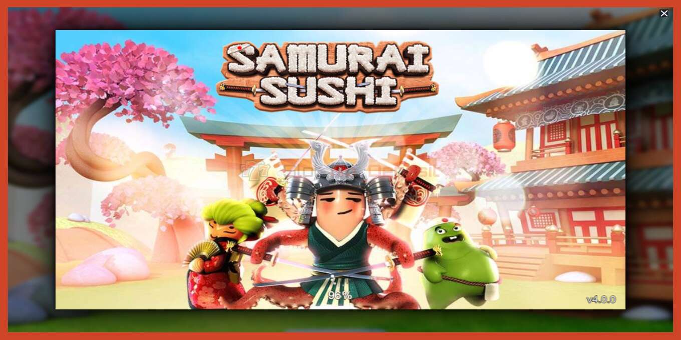 Slot screenshot: Samurai Sushi no deposit, number - 1