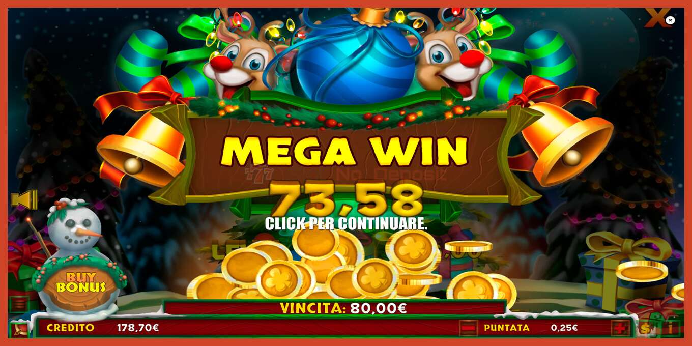 Slot screenshot: Santa Claus no deposit, number - 7