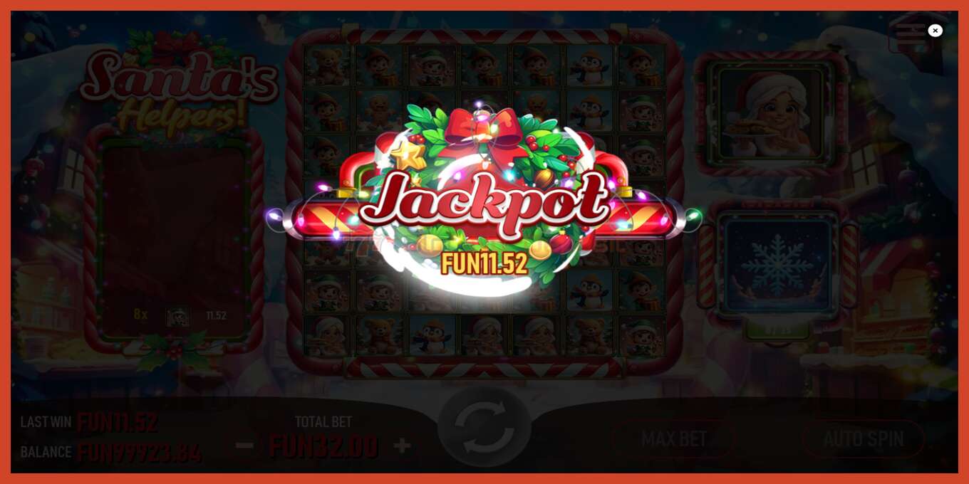 Slot screenshot: Santas Helpers no deposit, number - 4