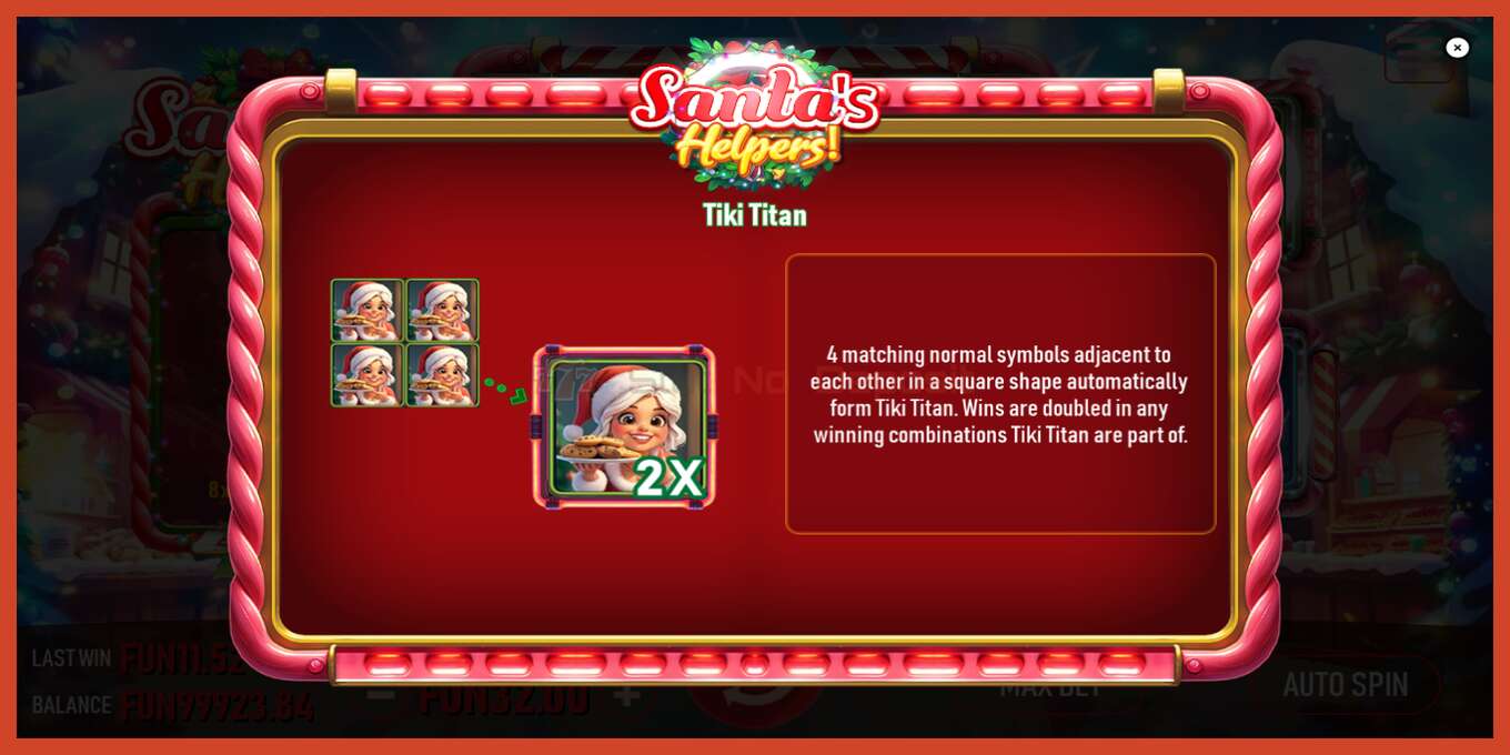 Slot screenshot: Santas Helpers no deposit, number - 6