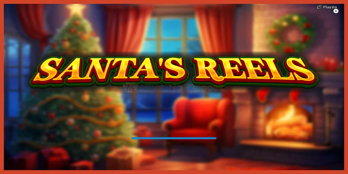 Slot screenshot: Santas Reels no deposit, number - 1