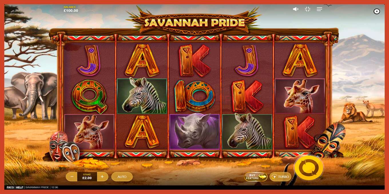 Скриншоти слот: Savannah Pride амонат нест, рақам - 1