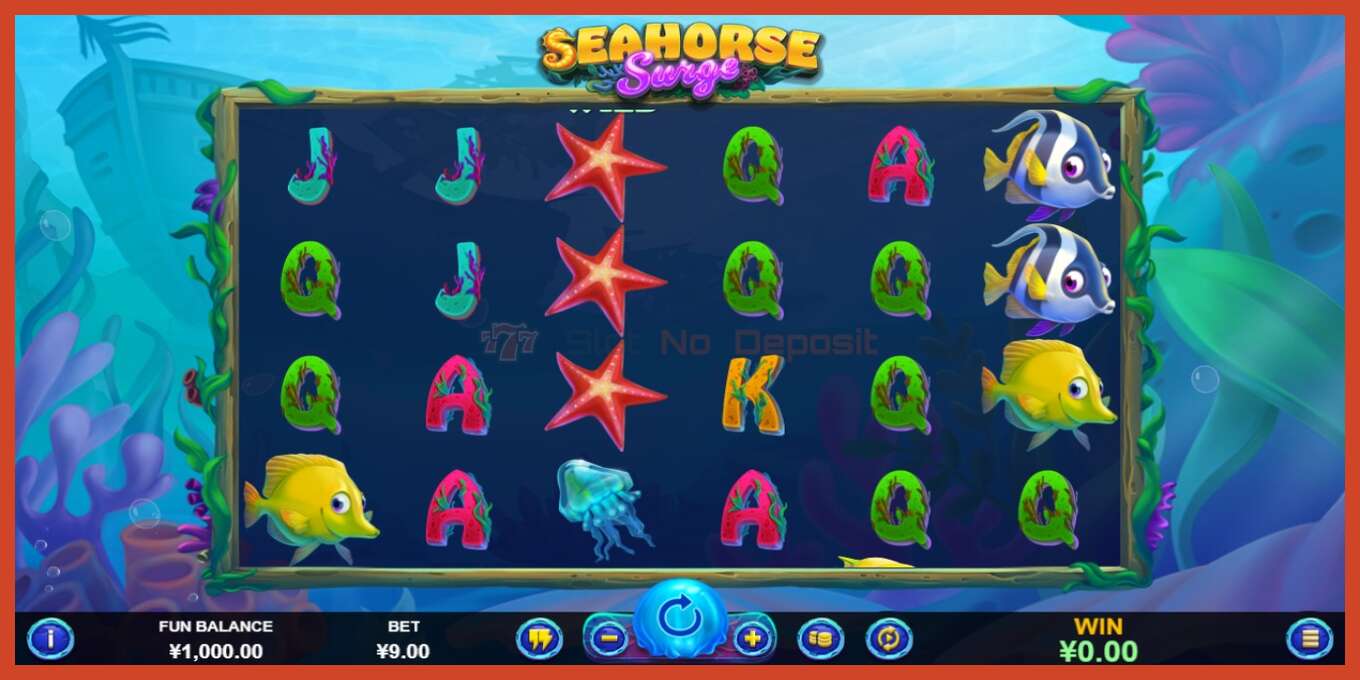 Captură de ecran pentru slot: Seahorse Surge fara depozit, număr - 1