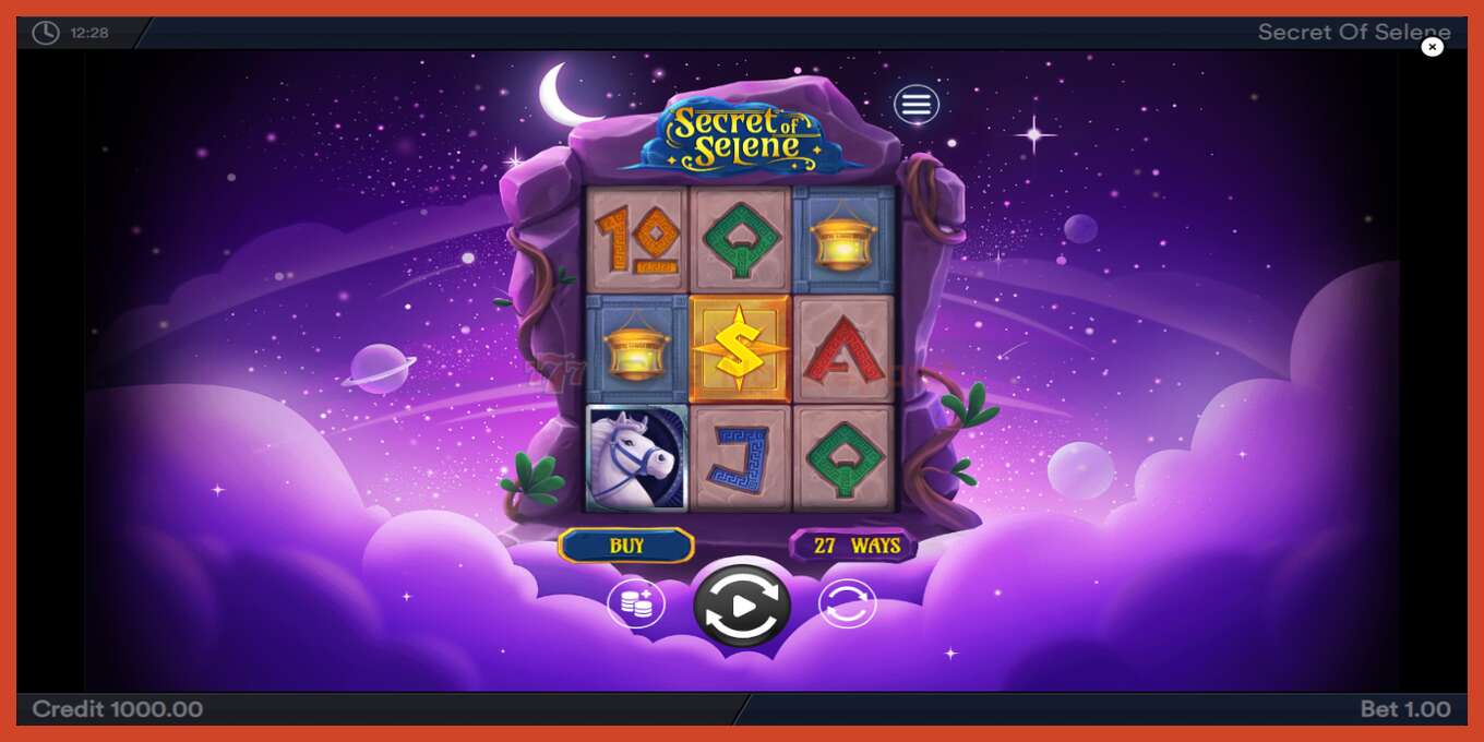 Slot screenshot: Secret of Selene no deposit, number - 2