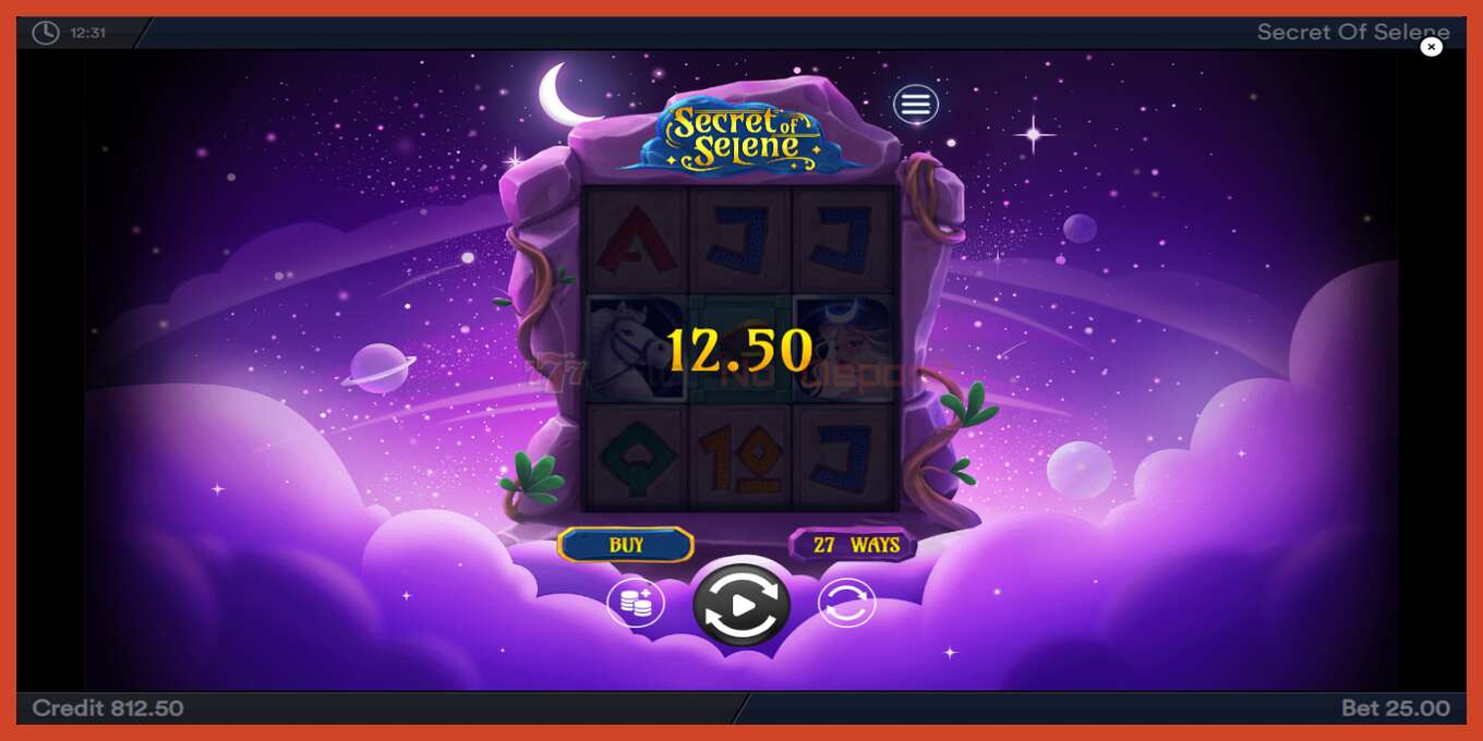 Slot screenshot: Secret of Selene no deposit, number - 3