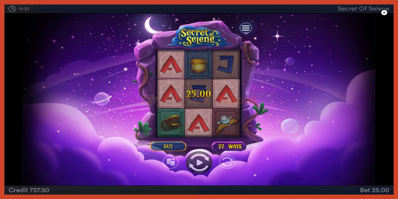 Slot screenshot: Secret of Selene no deposit, number - 4