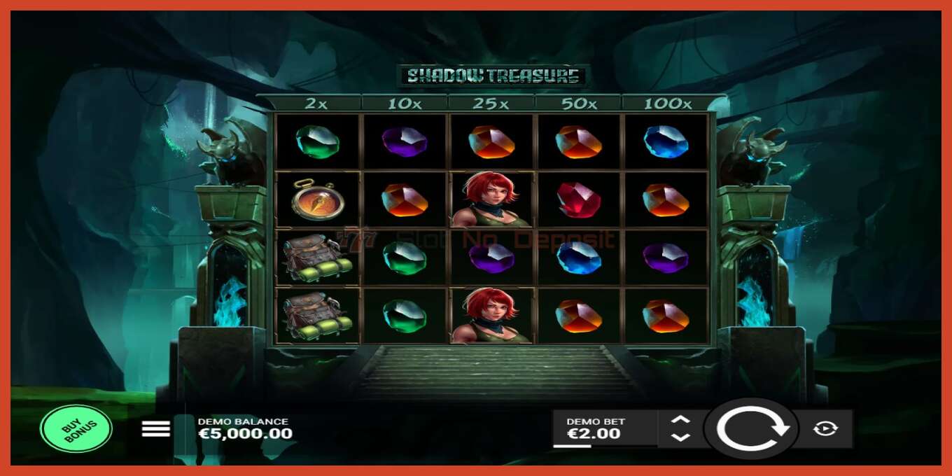 Slot screenshot: Shadow Treasure no deposit, number - 1