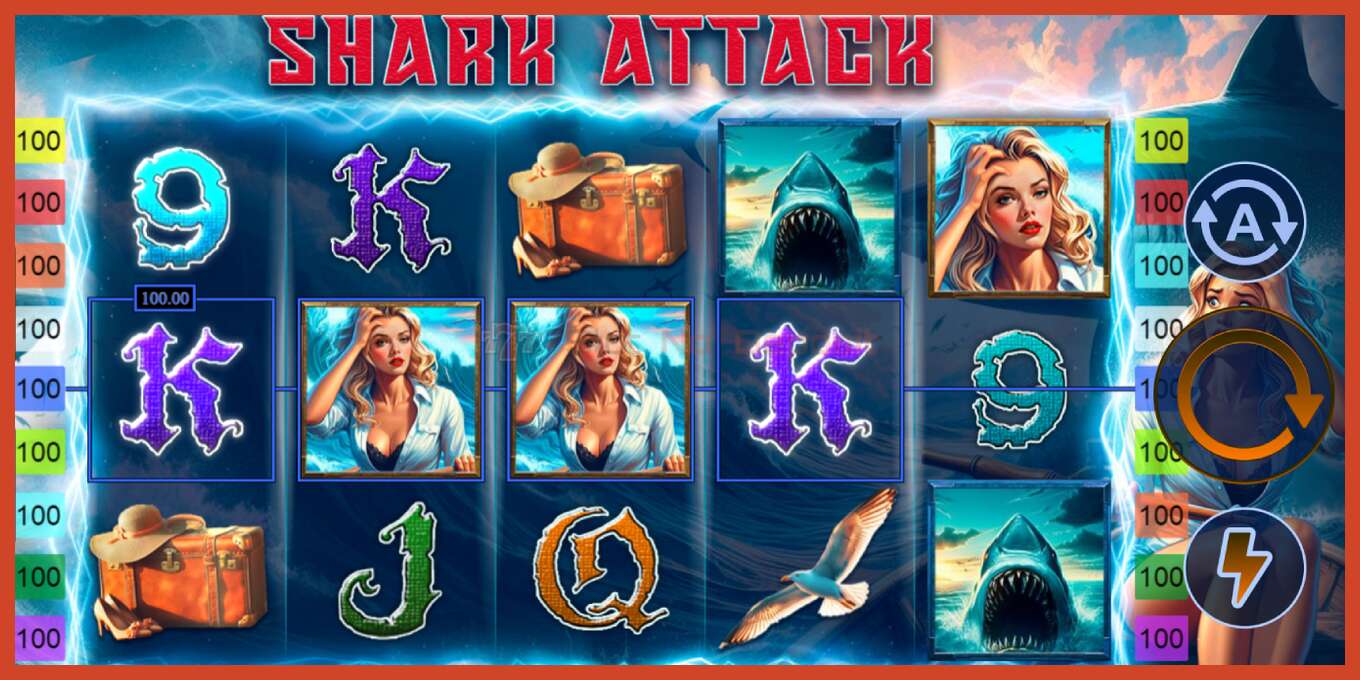 Slot තිර රුවක්: Shark Attack තැන්පතු නැත, අංකය - 4