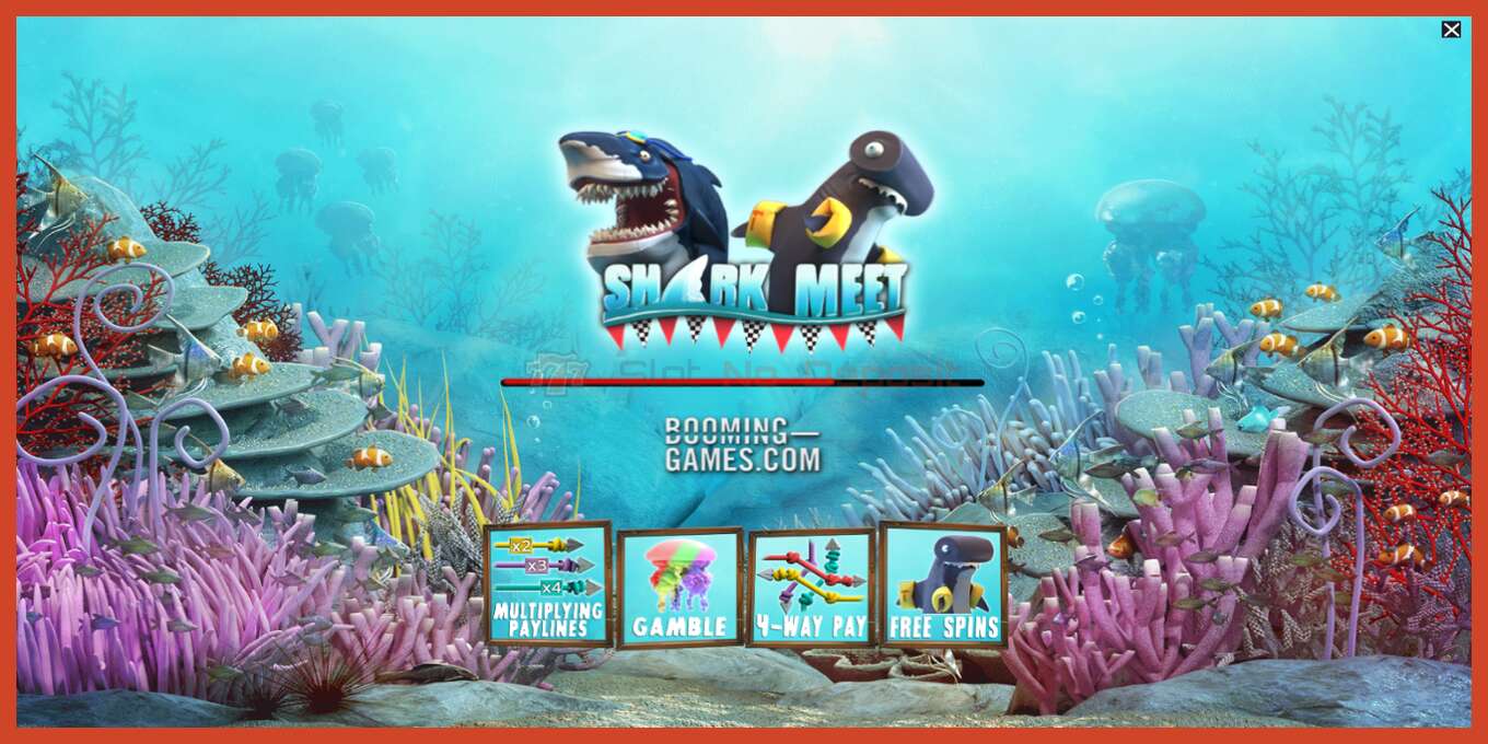 Slot screenshot: Shark meet no deposit, number - 1