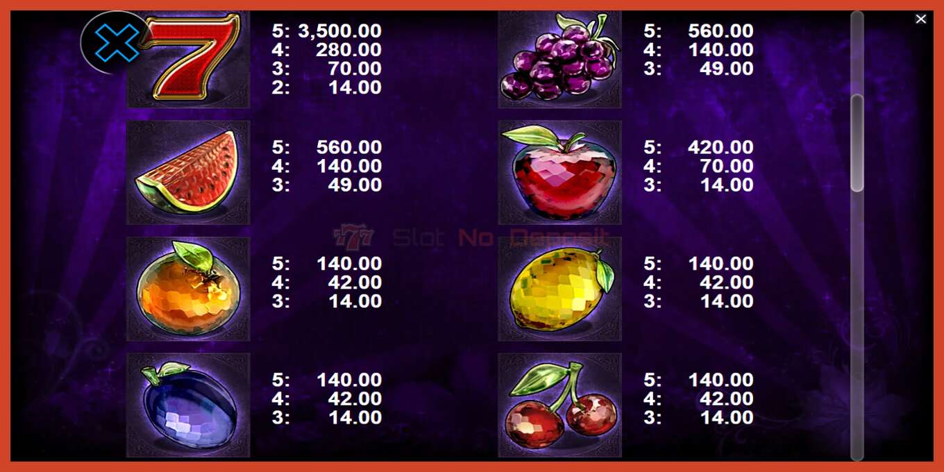 Slot screenshot: Shining Treasures no deposit, number - 6