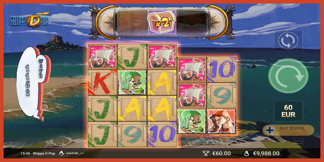 Slot screenshot: Shippy D Pop no deposit, number - 4