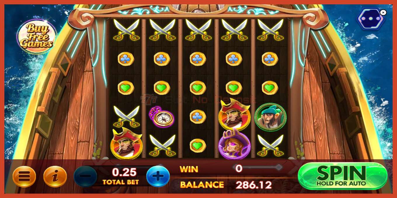 Slot screenshot: Shipwrecked Riches no deposit, number - 2