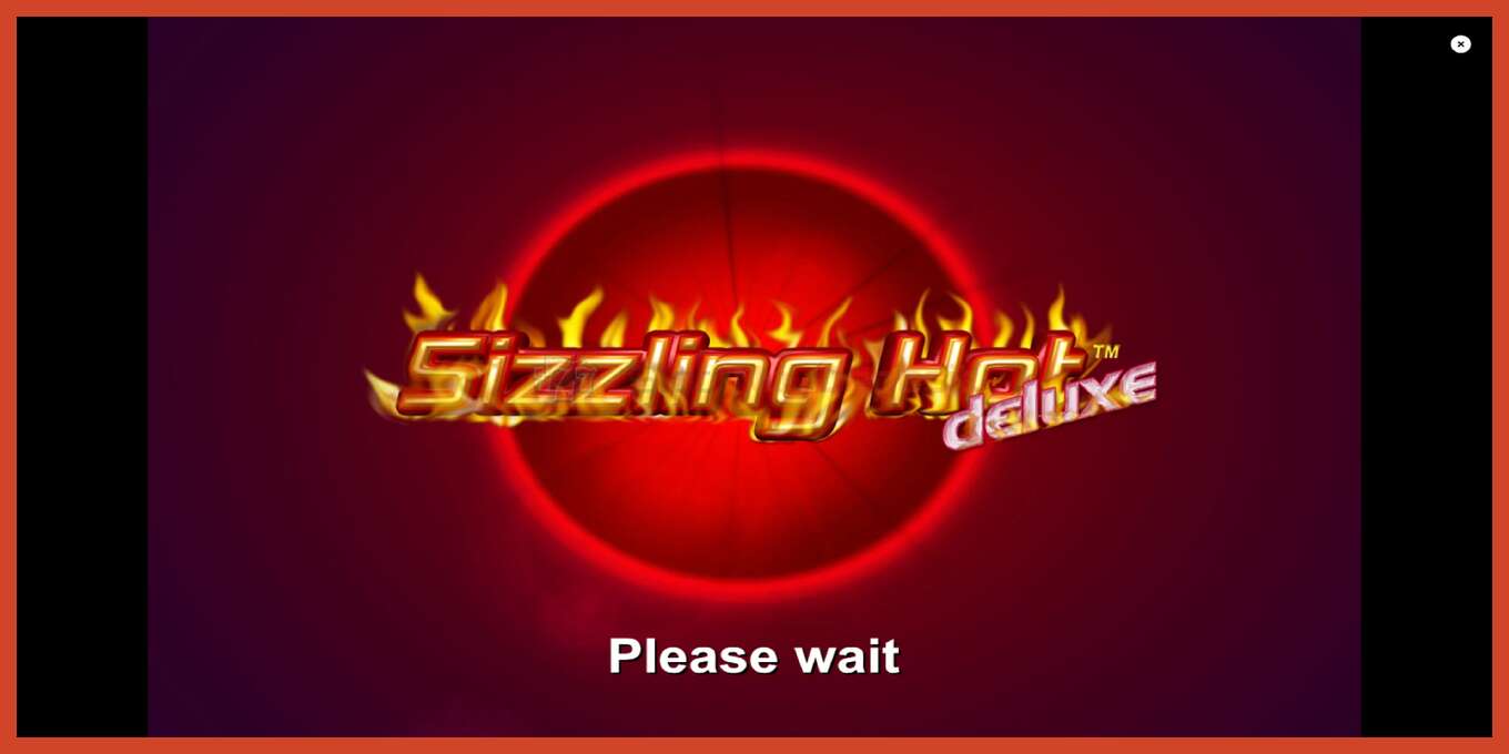 Slot screenshot: Sizzling Hot Deluxe no deposit, number - 1