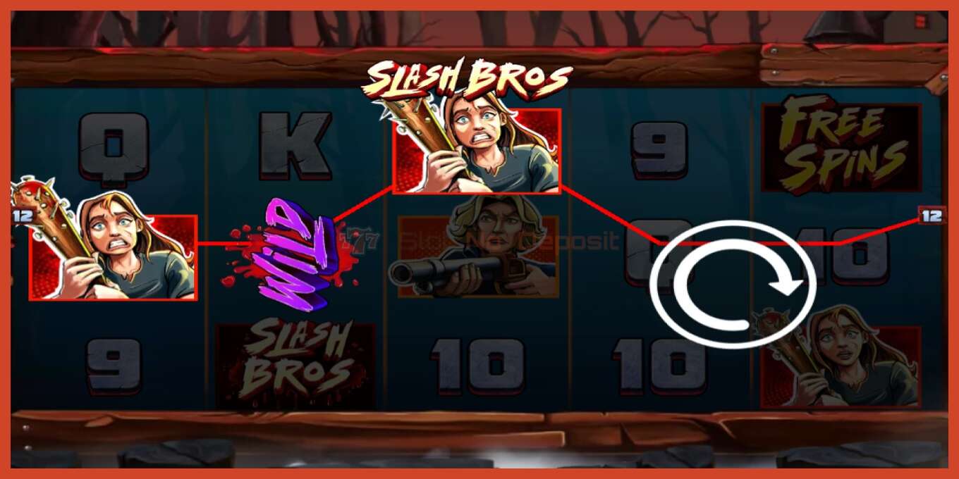 فتحة لقطة الشاشة: Slash Bros لا إيداع, رقم - 2