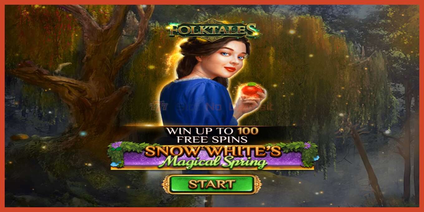 Schermafbeelding van slot: Snow Whites Magical Spring geen aanbetaling, nummer - 1