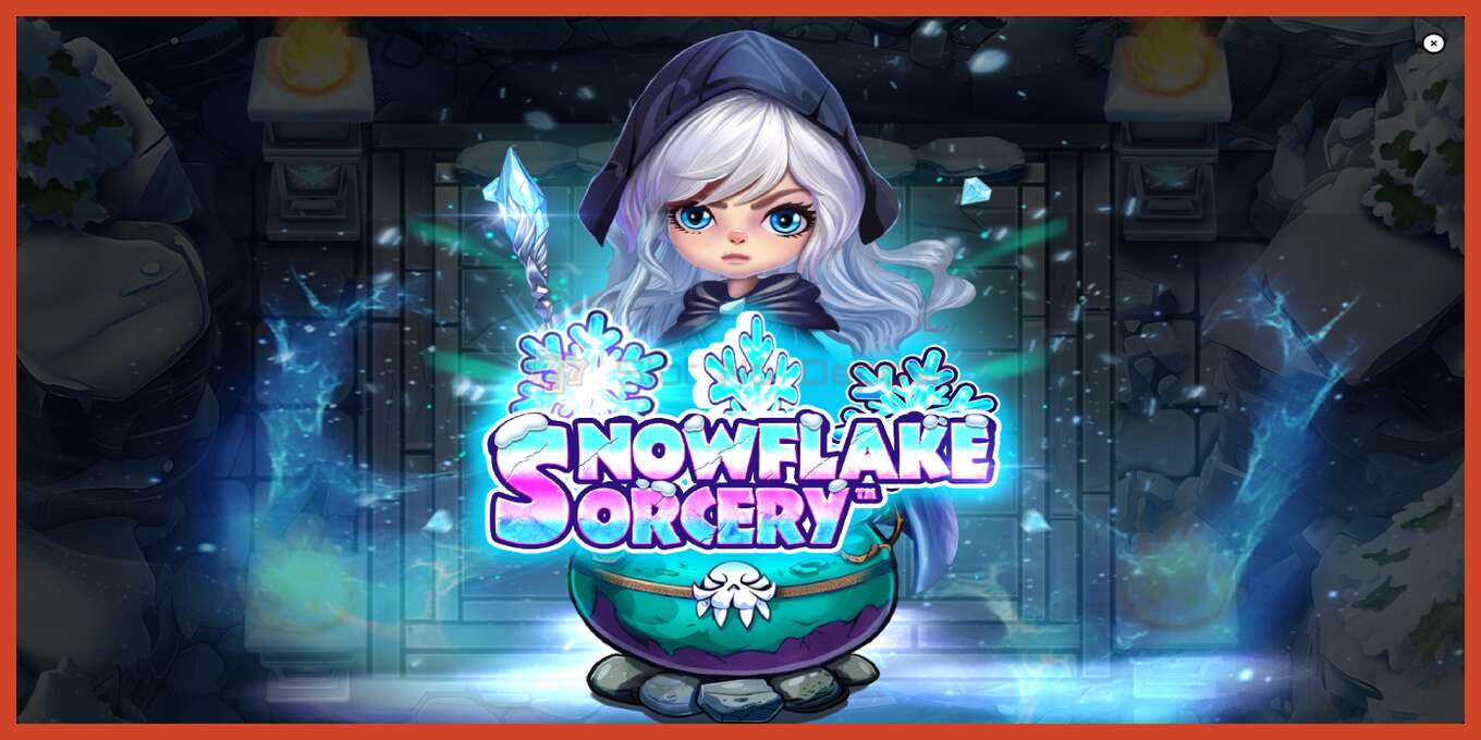 Slot තිර රුවක්: Snowflake Sorcery තැන්පතු නැත, අංකය - 1