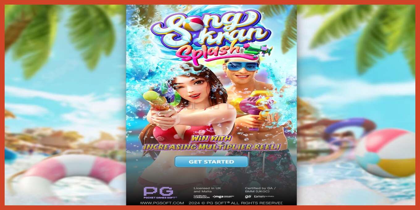 Zrzut ekranu slotu: Songkran Splash bez depozytu, numer - 1