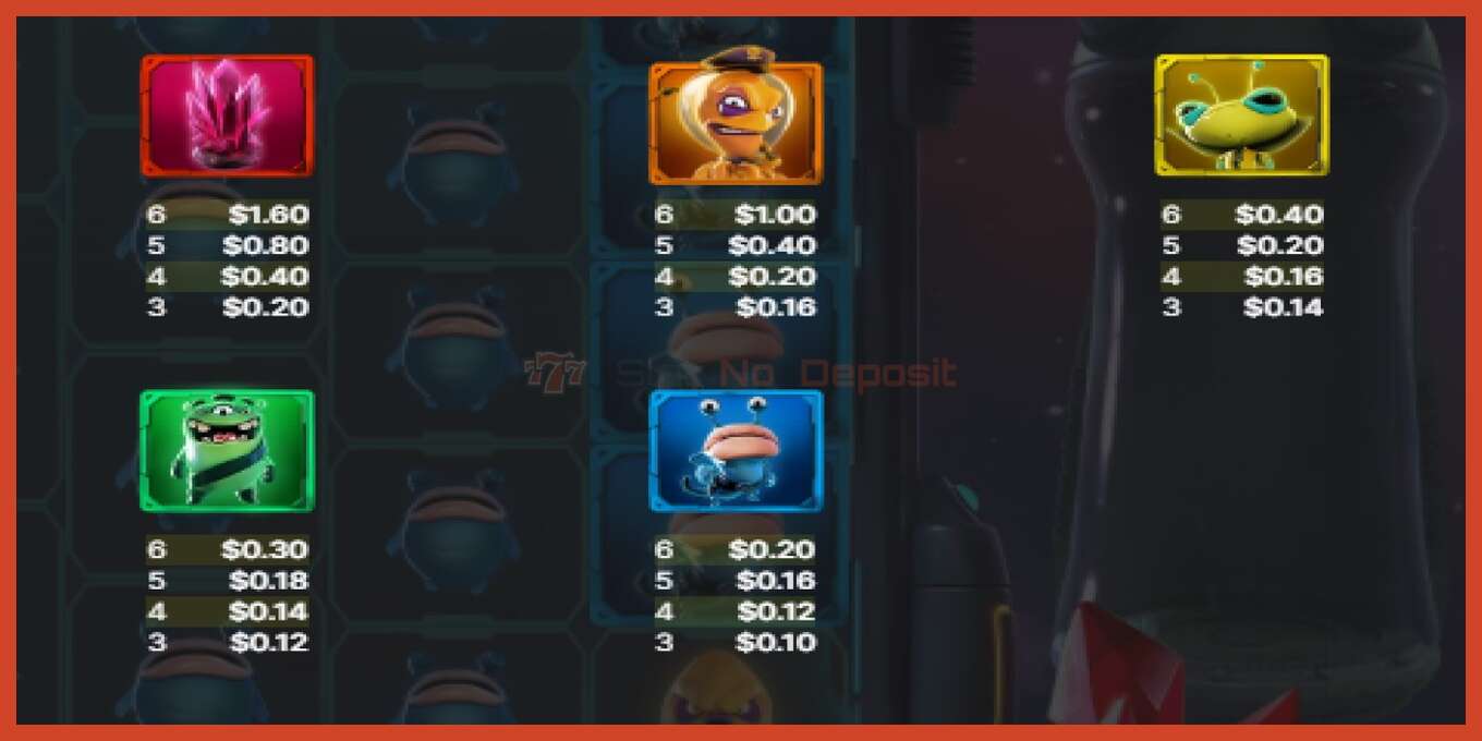 Slot screenshot: Space Wars Megaways XXXtreme no deposit, number - 4