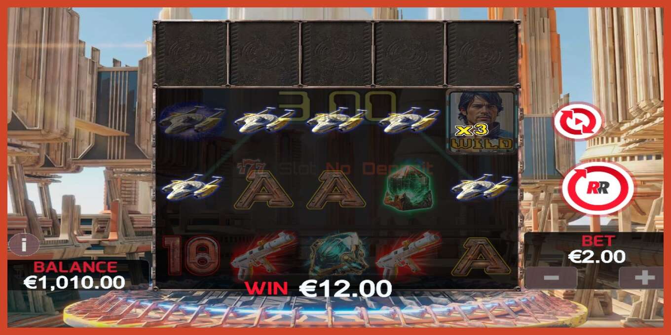 Slot screenshot: Space Wins no deposit, number - 2