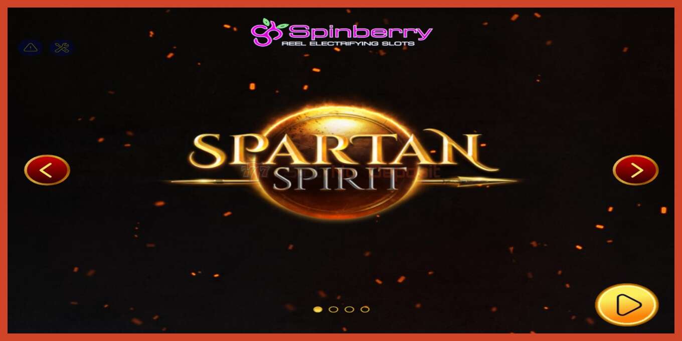 Скриншоти слот: Spartan Spirit амонат нест, рақам - 1