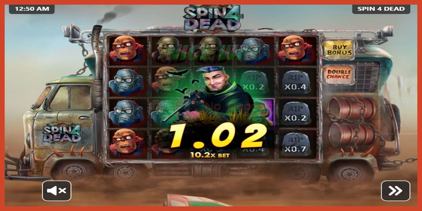 Slot screenshot: Spin4Dead no deposit, number - 2