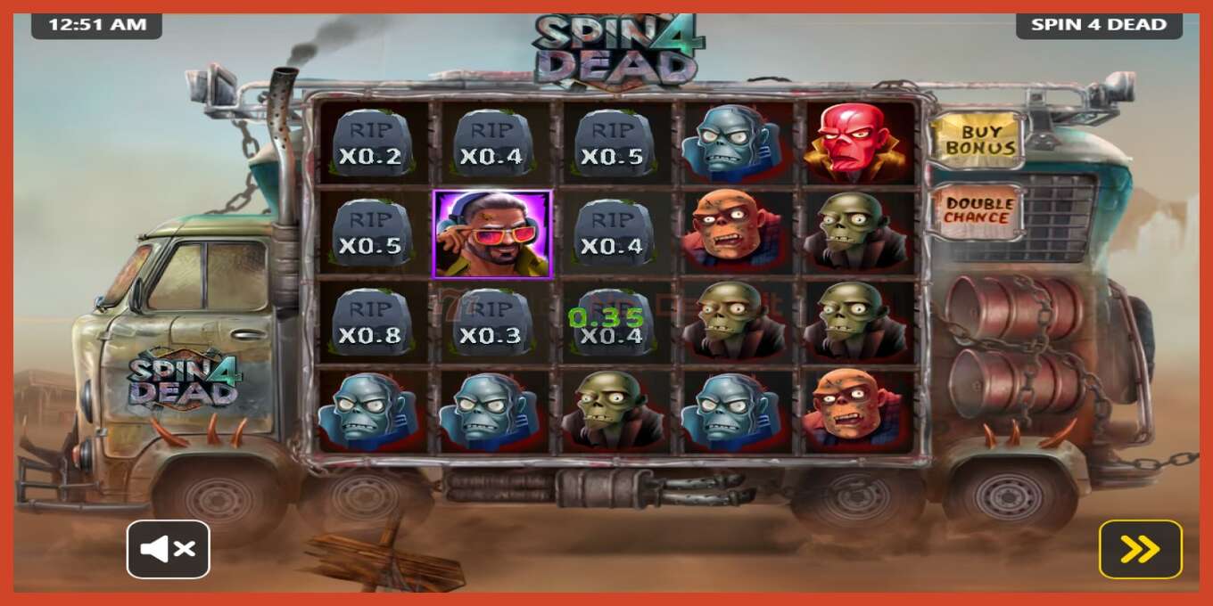 Slot screenshot: Spin4Dead no deposit, number - 3