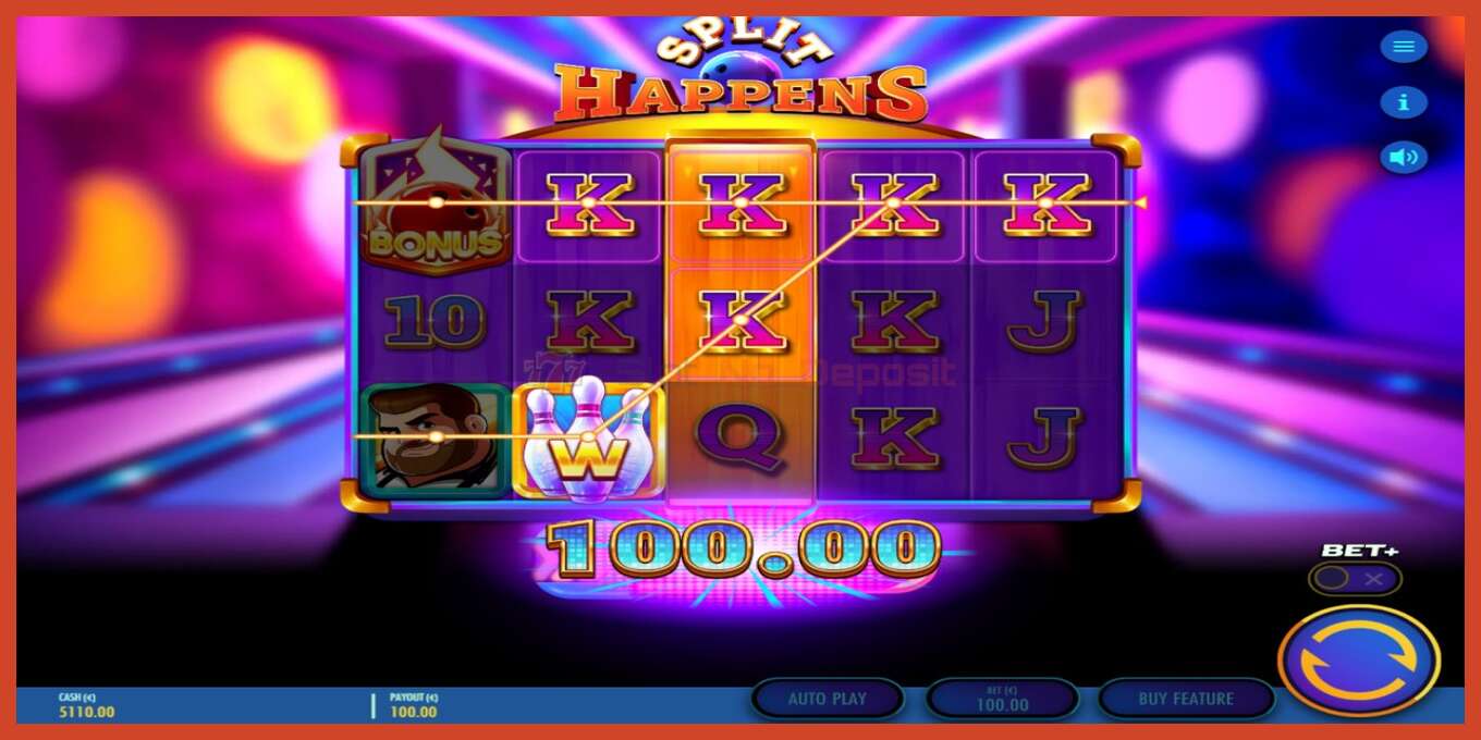 Slot screenshot: Split Happens no deposit, number - 3