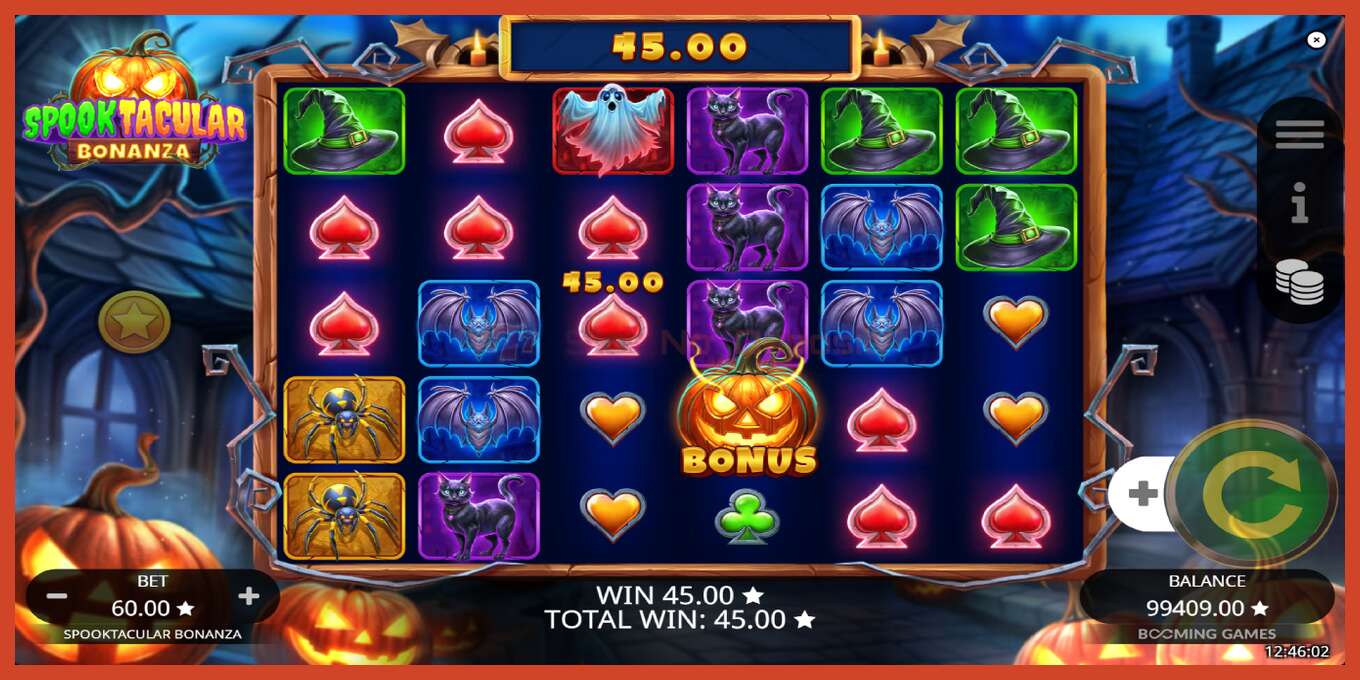 Slot screenshot: Spooktacular Bonanza bez depozita, broj - 4