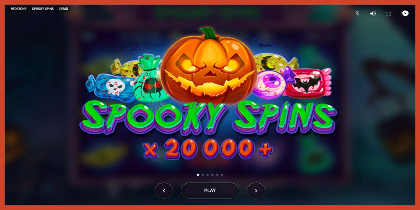 Lizdų ekrano kopija: Spooky Spins jokio užstato, numerį - 1