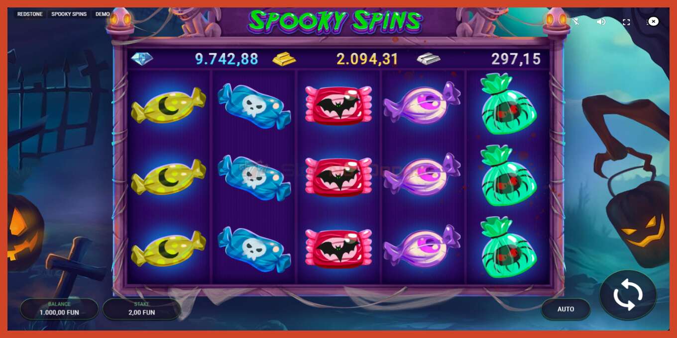 Lizdų ekrano kopija: Spooky Spins jokio užstato, numerį - 2