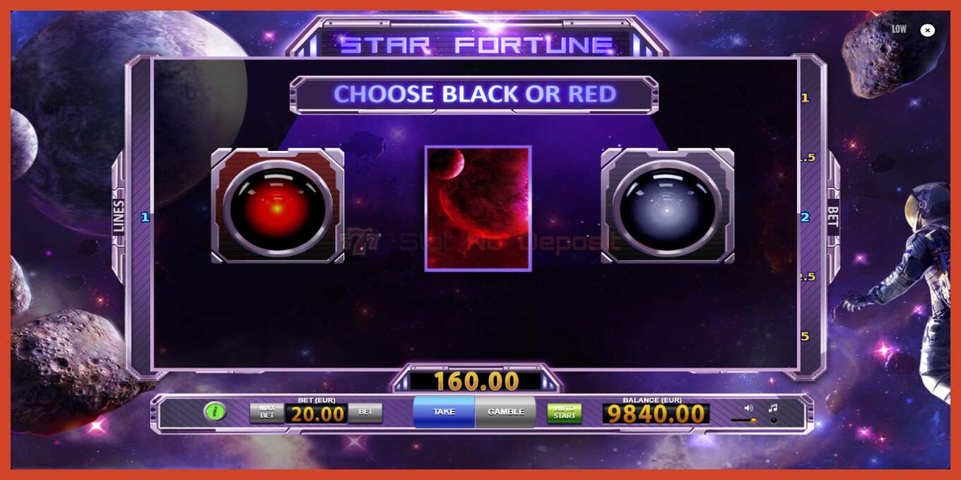 Slot screenshot: Star Fortune no deposit, number - 5