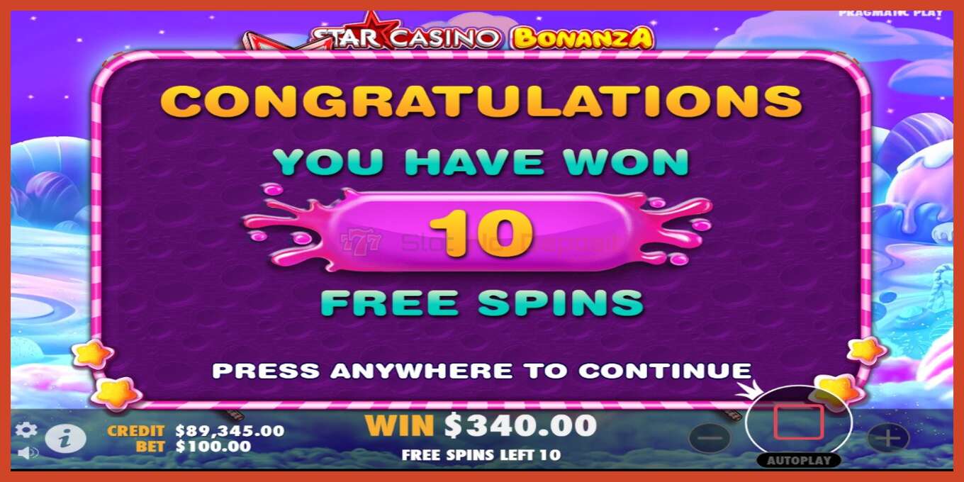 Slot-Screenshot: Starcasino Bonanza keine anzahlung, nummer - 4