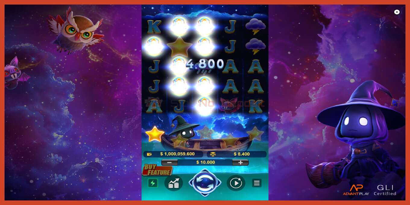 Slot screenshot: Starry Adventure no deposit, number - 4