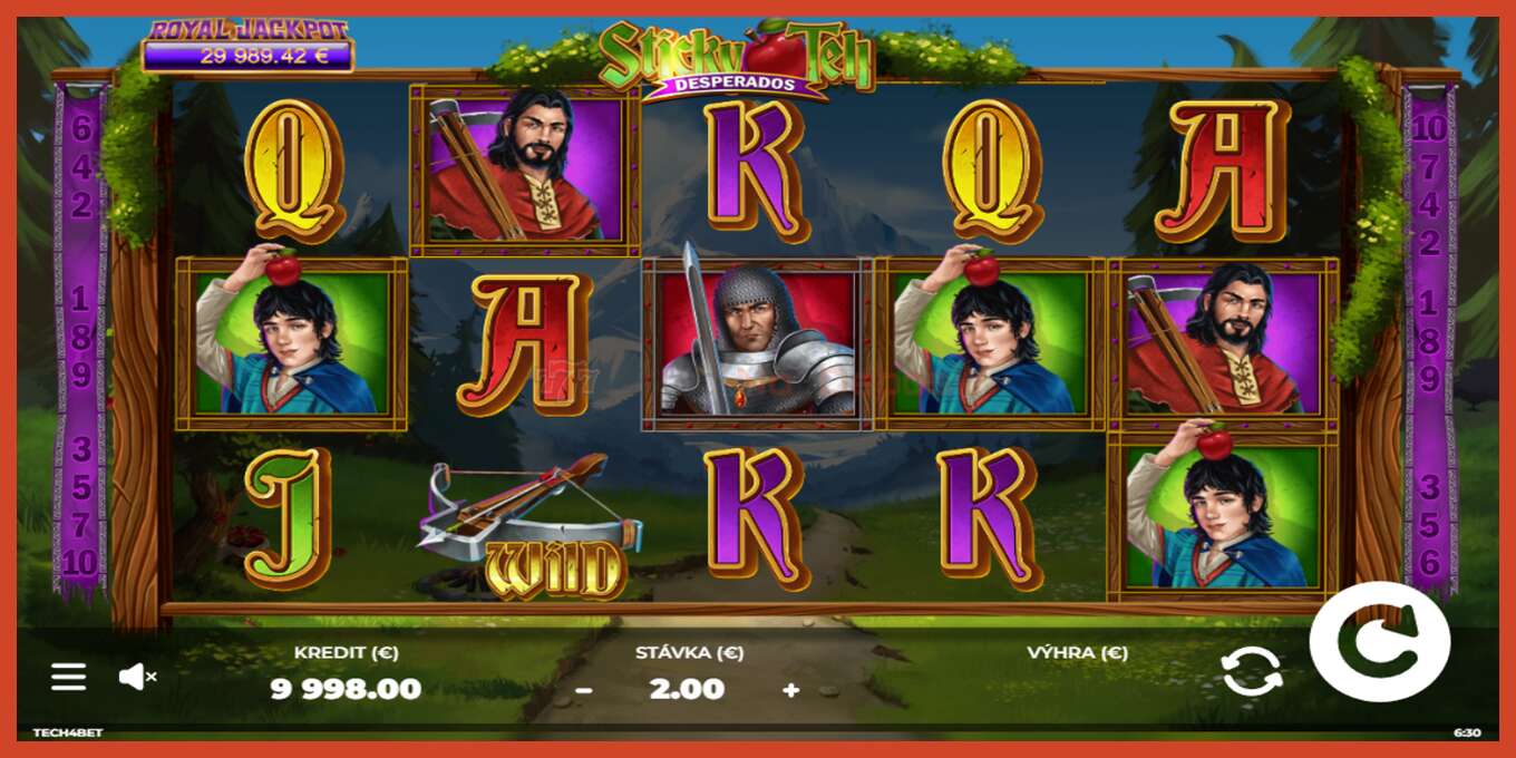 Slot screenshot: Sticky Tell no deposit, number - 1