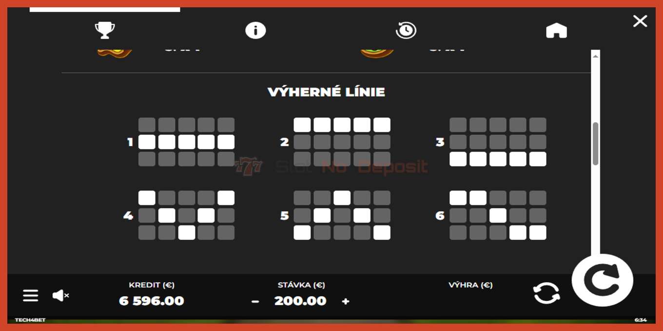 Slot screenshot: Sticky Tell no deposit, number - 4