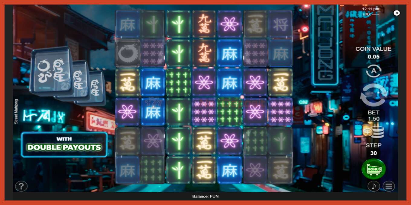 Slot screenshot: Street Mahjong no deposit, number - 2