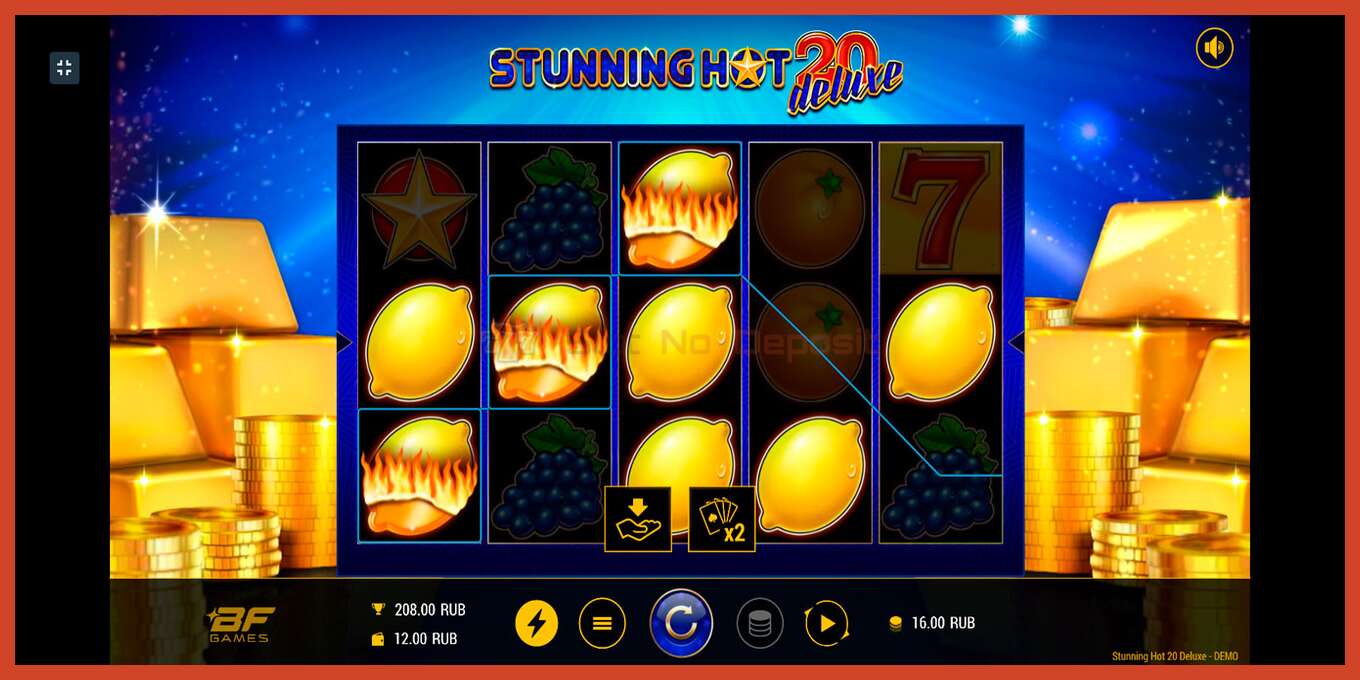 Slot screenshot: Stunning Hot 20 Deluxe no deposit, number - 5