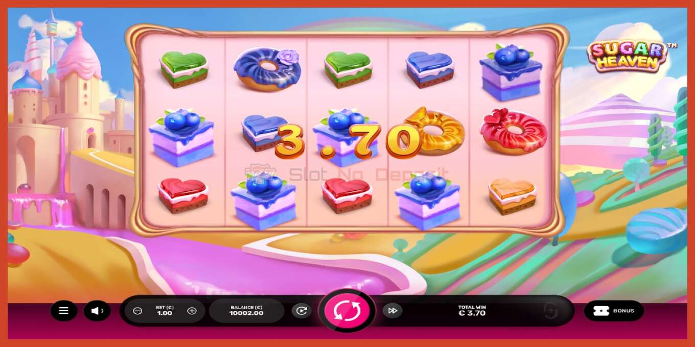 Captura de pantalla do slot: Sugar Heaven sen depósito, número - 3